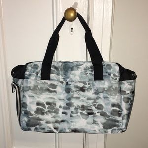 Blue Tie-Dye Duffel Bag